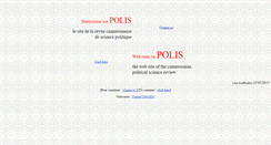 Desktop Screenshot of polis.sciencespobordeaux.fr
