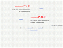 Tablet Screenshot of polis.sciencespobordeaux.fr