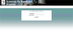 Desktop Screenshot of anciens.sciencespobordeaux.fr